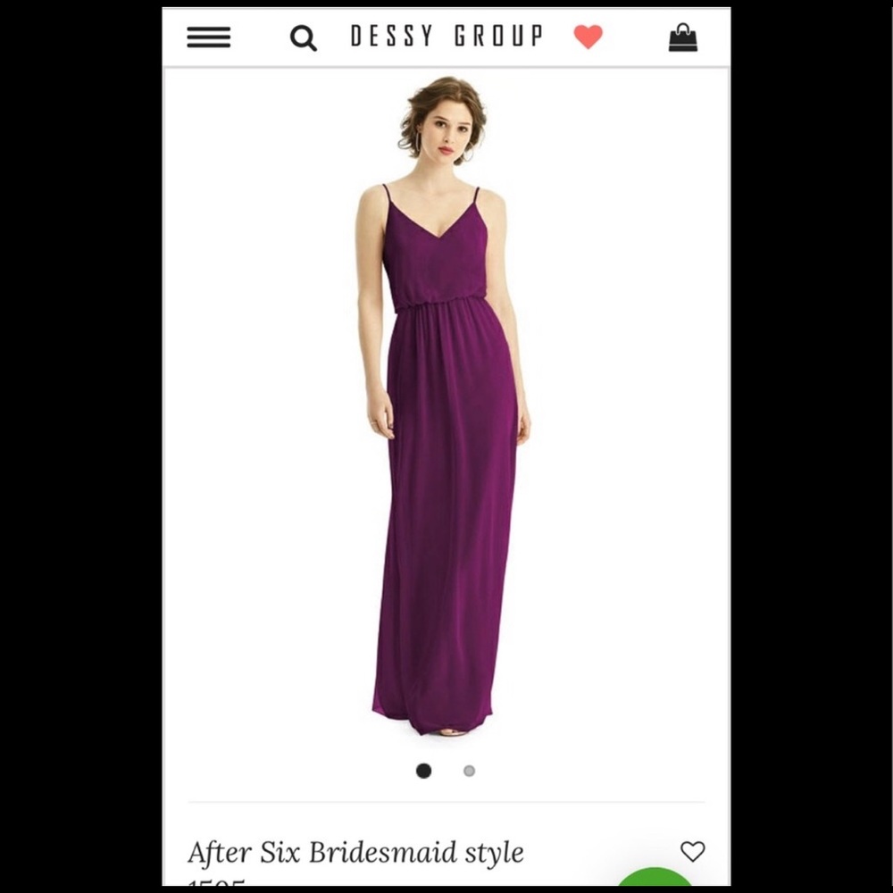 Dressy After Six Maxi Dress - Wild Berry
